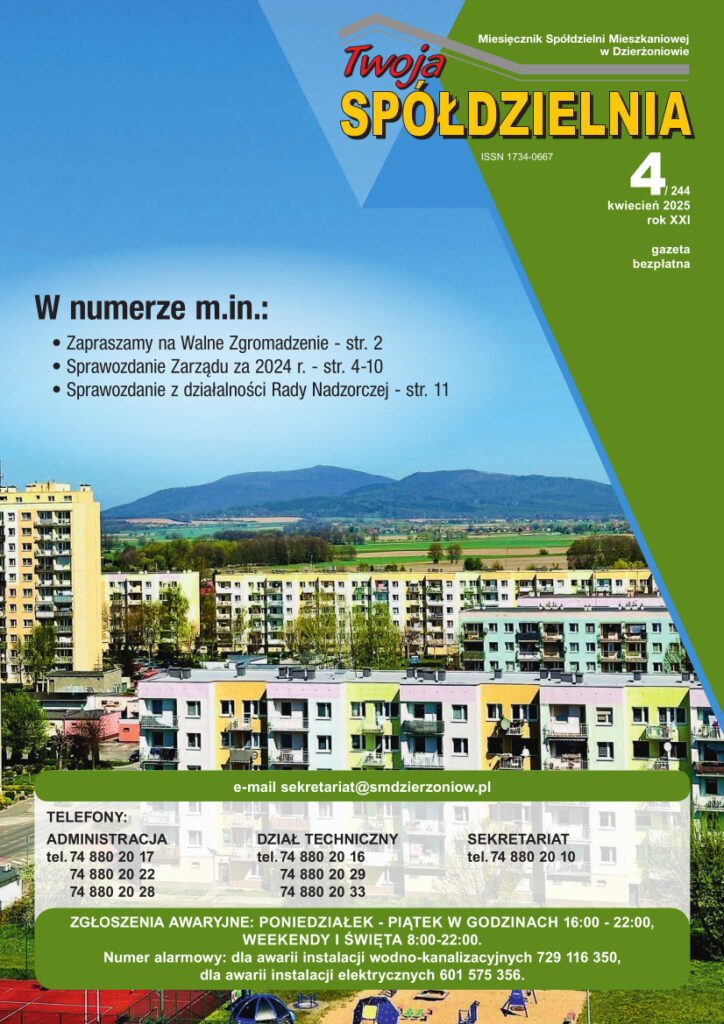 Kwietniowy numer Twojej Spółdzielni