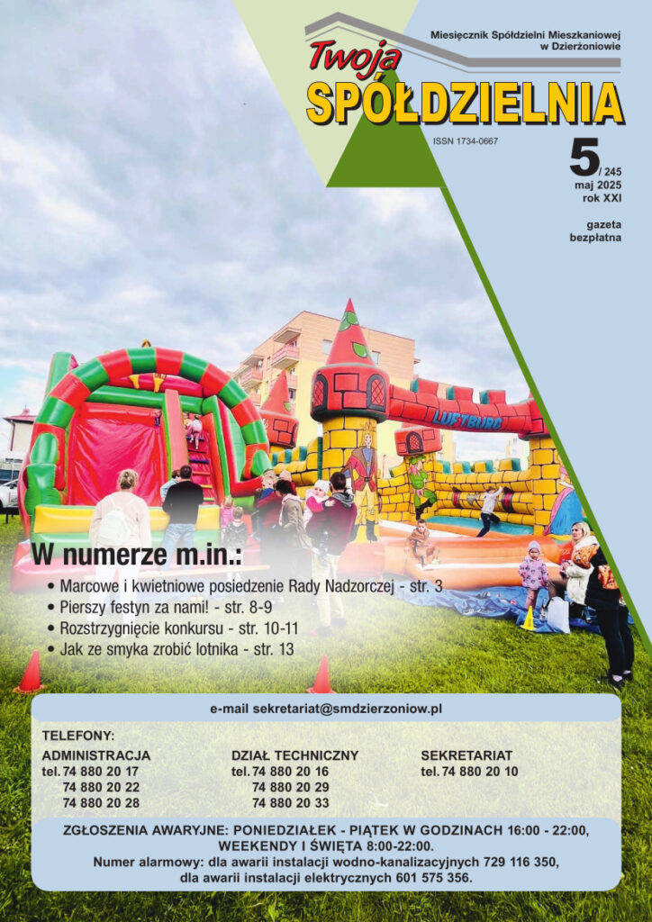 Majowy numer Twojej Spółdzielni