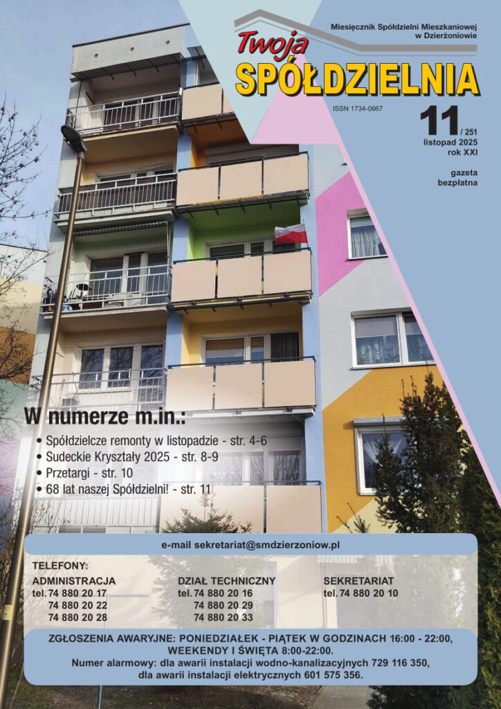 Listopadowy numer Twojej Spółdzielni