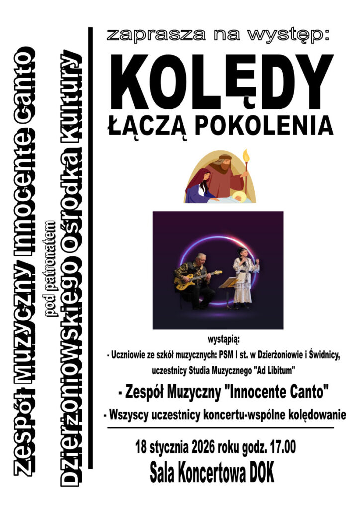Koncert i wspólne kolędowanie